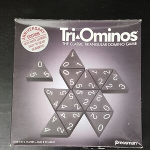 Vintage Tri-Ominos Domino Game Anniversary‎ Edition